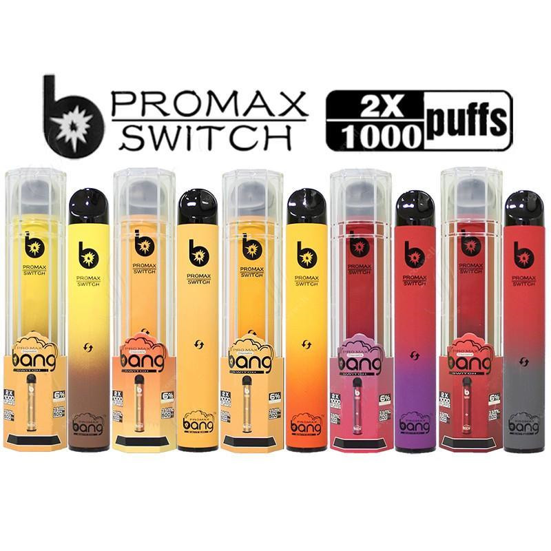 Bang XXL Pro Max Switch Disposable Vape local 1000+1000 puffs Double Colors 6ml Pre-filled vapor portable cartridge Pods XTRA VS puff bar
Bang XXL Pro Max Switch Disposable Vape local 1000+1000 puffs Double Colors 6ml Pre-filled vapor portable cartridge Pods XTRA VS puff bar