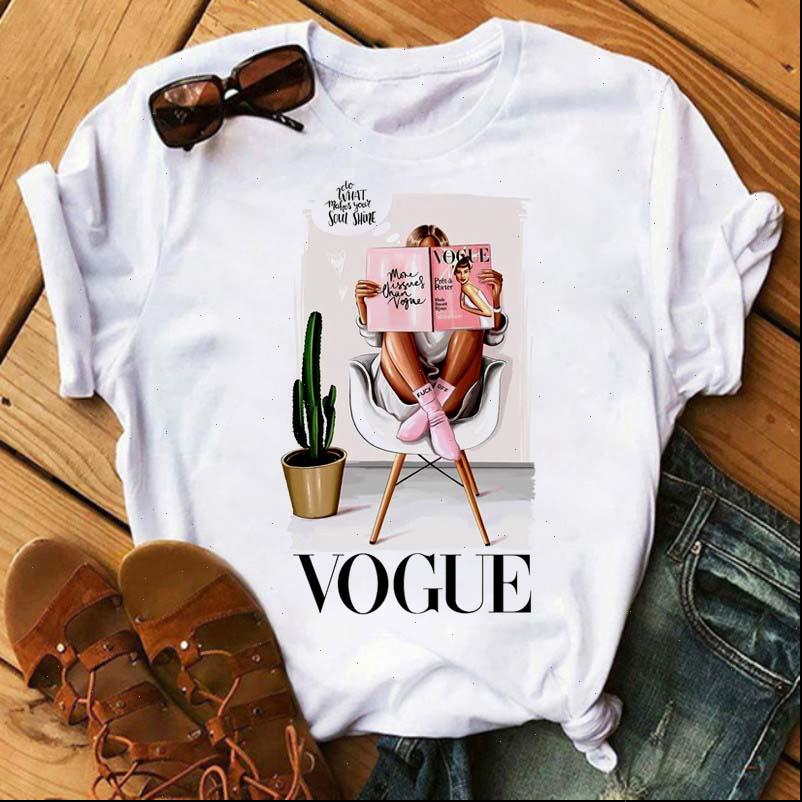 vogue harajuku korean style women t shirt o neck summer short sleeve casual streetwear female tee, White
vogue harajuku korean style women t shirt o neck summer short sleeve casual streetwear female tee, White