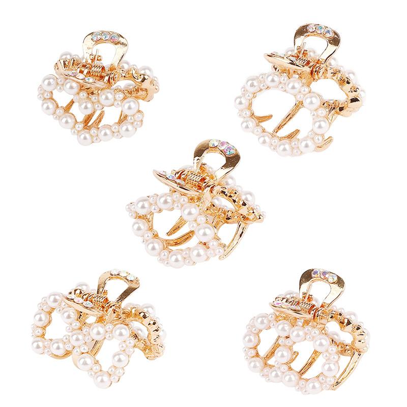 Hair Clips & Barrettes Korean Women Fresh Rhinestone Pearl Sweet Mini Hairpin Ladies Wedding Hairwear Accessories Jewelry, Golden;silver
Hair Clips & Barrettes Korean Women Fresh Rhinestone Pearl Sweet Mini Hairpin Ladies Wedding Hairwear Accessories Jewelry, Golden;silver
