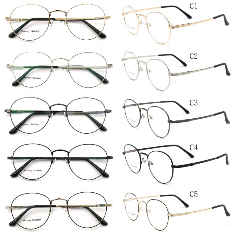 Fashion Sunglasses Frames YOUTOP Classic Round Full Rim Flexible Memory Metal Men's Women's Prescription Eyewear 546
Fashion Sunglasses Frames YOUTOP Classic Round Full Rim Flexible Memory Metal Men's Women's Prescription Eyewear 546