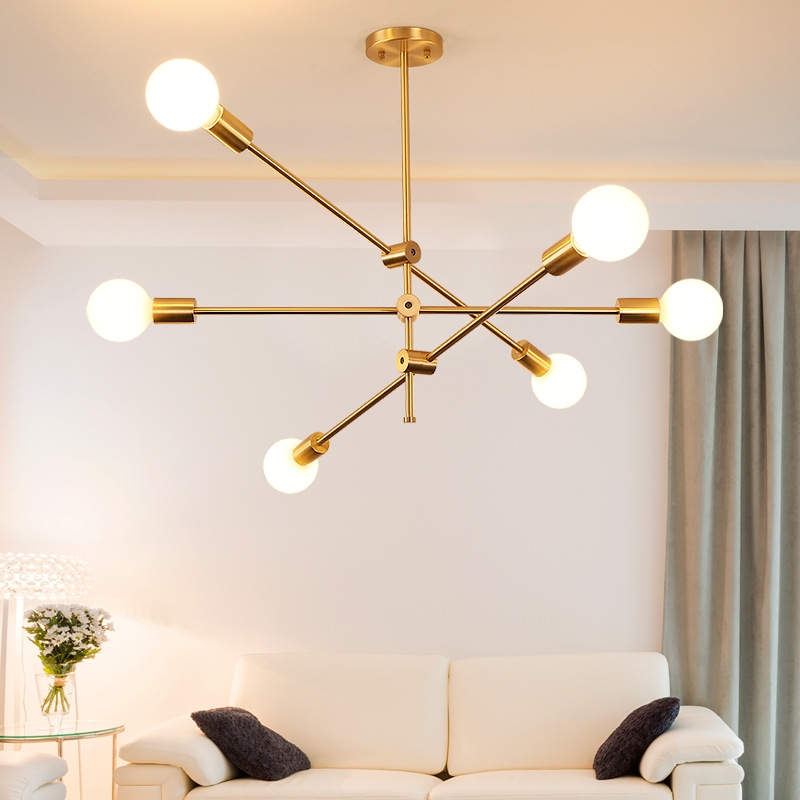 Rotatable Adjustment Luxury Brass Chandelier Lights Living Dining Room Bedroom Decor Light Fixture E27 Black pendant Lamp
Rotatable Adjustment Luxury Brass Chandelier Lights Living Dining Room Bedroom Decor Light Fixture E27 Black pendant Lamp