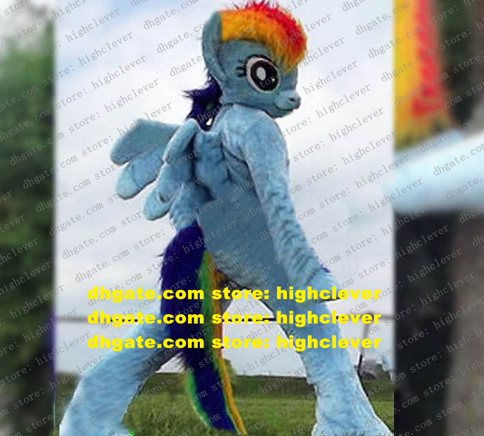 Rainbow Daisy Pony Flying Horse Mascot Costume Adult Cartoon Character Outfit Suit Amusement Park Corporate Image Film zz9531, As in photos
Rainbow Daisy Pony Flying Horse Mascot Costume Adult Cartoon Character Outfit Suit Amusement Park Corporate Image Film zz9531, As in photos