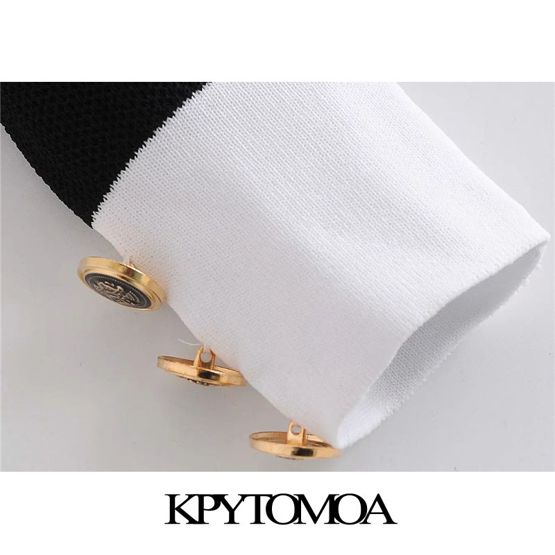 Women Fashion With Buttons Cropped Knitted Cardigan Sweater O Neck Long Sleeve Female Outerwear Chic Tops 210420