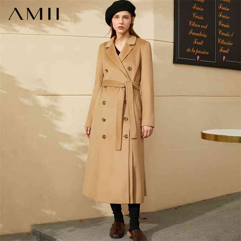 Minimalism Luxury Winter Coat Women Fashion 100%wool Lapel Solid Belt Double-sided Woolen Female Jacket 12040866 210527, Gray
Minimalism Luxury Winter Coat Women Fashion 100%wool Lapel Solid Belt Double-sided Woolen Female Jacket 12040866 210527, Gray