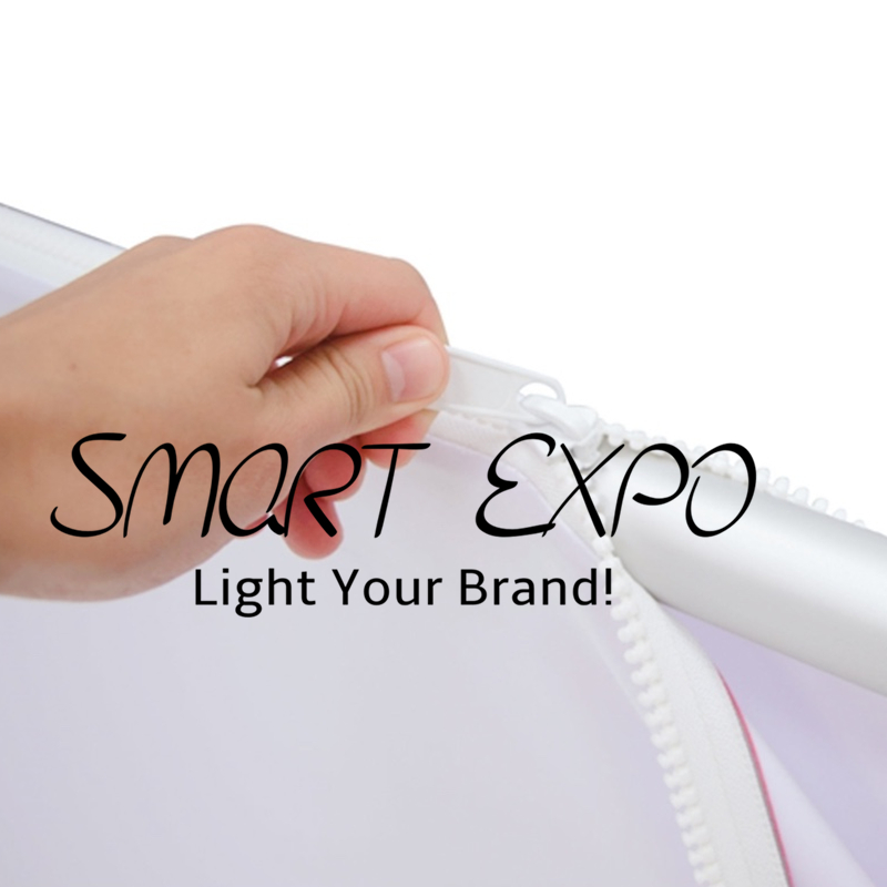 3*6 Expo Banner Displays Modular Trade Show Booth Advertising Display with Frame Kits Customized Printed Graphics Carry Bag