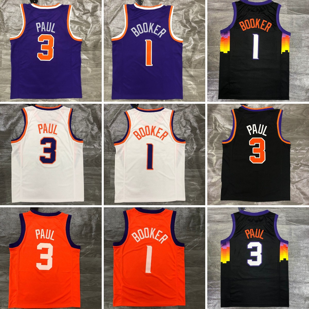 Men Tank Tops Basketball Jerseys Devin 1 Booker Chris 3 Paul Vests Quick Dry Vest 2021 Printed Jersey 13 NASH 22 AYTON Breathable Shirts
Men Tank Tops Basketball Jerseys Devin 1 Booker Chris 3 Paul Vests Quick Dry Vest 2021 Printed Jersey 13 NASH 22 AYTON Breathable Shirts