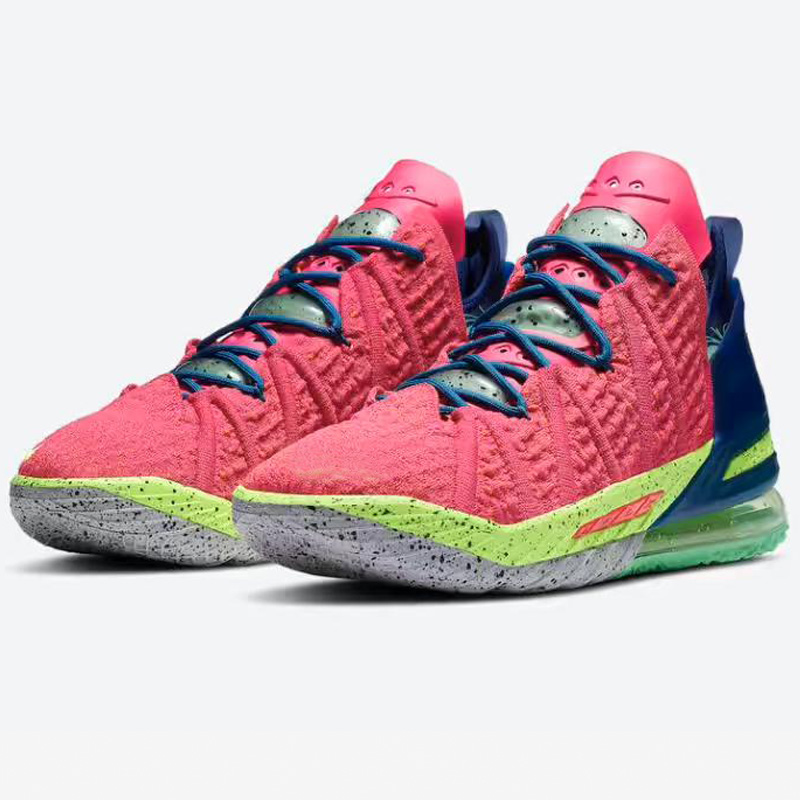 LeBrons XVIII 18 EP basketball shoes Reflections Flip Multi Melon Tint Los Angeles By Day Night Empire Jade for sale Mens James sneakers tennis S