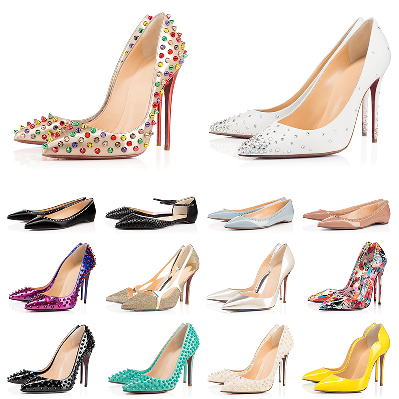 red bottom high heels designer luxury women dress shoes triple black nude rhinestone yellow light pink spikes pointed rivets toes pumps plat
red bottom high heels designer luxury women dress shoes triple black nude rhinestone yellow light pink spikes pointed rivets toes pumps plat