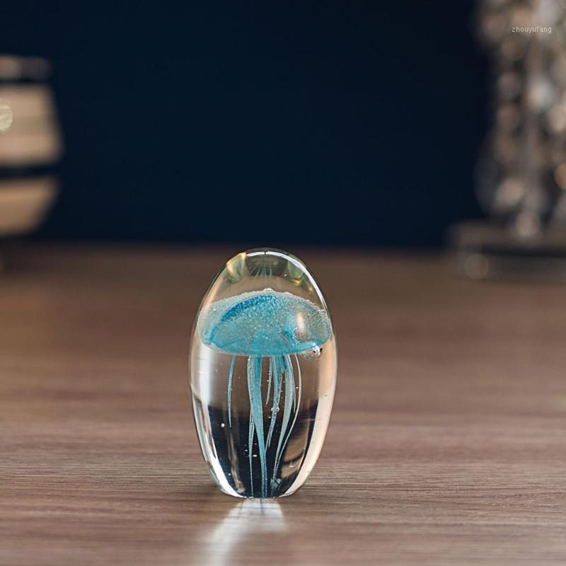 Decorative Objects & Figurines 3D Colorful Solid Color Crystal Jellyfish Paperweight Ornament Beautiful Christmas Gifts Friends Gift Art Cra
Decorative Objects & Figurines 3D Colorful Solid Color Crystal Jellyfish Paperweight Ornament Beautiful Christmas Gifts Friends Gift Art Cra