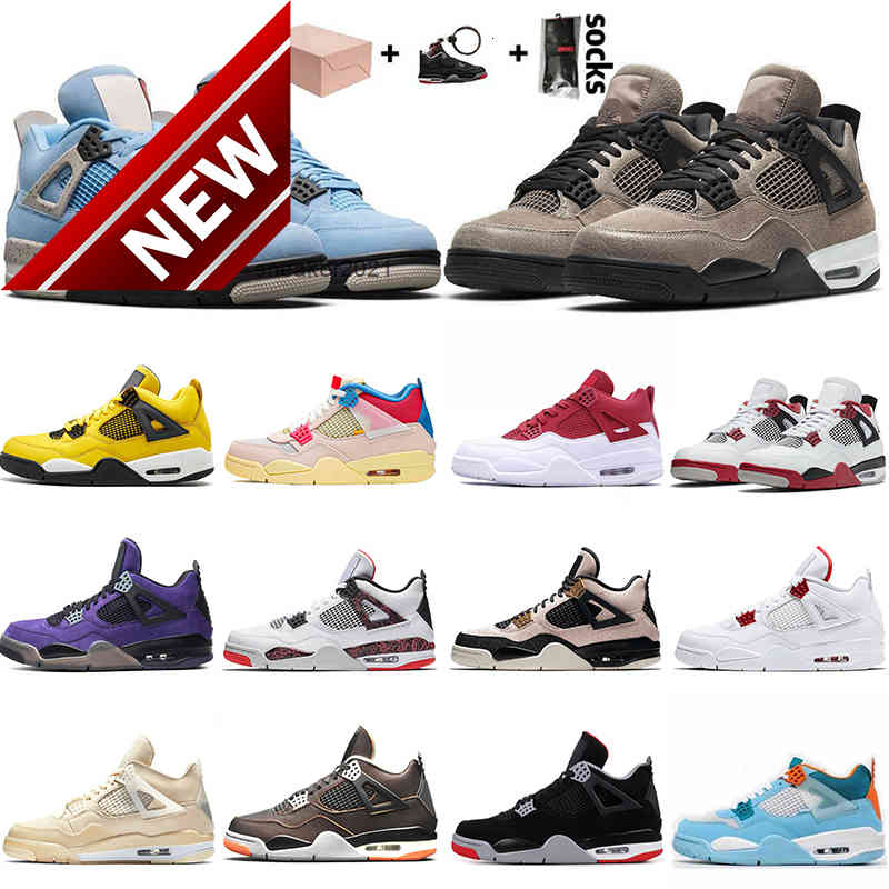 2022 With Box White X Sail Fashion Jumpman 4 4s Mens Basketball Shoes Retro Black Cat Neon University Blue Women Trainers Sports Chaussures, Customize
2022 With Box White X Sail Fashion Jumpman 4 4s Mens Basketball Shoes Retro Black Cat Neon University Blue Women Trainers Sports Chaussures, Customize