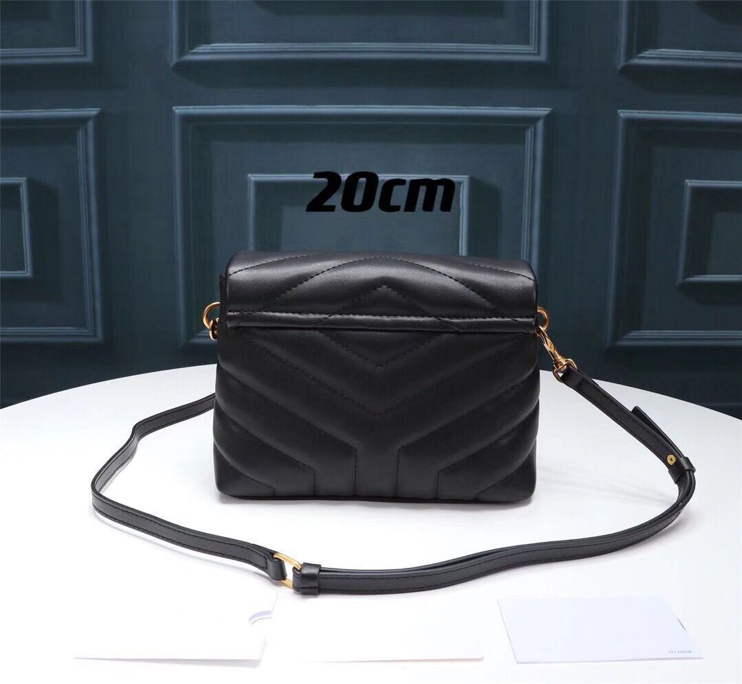Women Fashion Shoulder Bags Square Fat LOULOU Chain Bag 20cm 24cm 30cm Real Leather Ladies Large-capacity Handbag High Quality Quilted Messenger Crossbody, Burgundy-silver chain
Women Fashion Shoulder Bags Square Fat LOULOU Chain Bag 20cm 24cm 30cm Real Leather Ladies Large-capacity Handbag High Quality Quilted Messenger Crossbody, Burgundy-silver chain