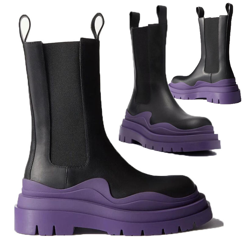 aaa++ black light purple soles bottega boot tire rubber-trimmed leather chelsea booties men platform chunky shoes lady knight high-boots wom
aaa++ black light purple soles bottega boot tire rubber-trimmed leather chelsea booties men platform chunky shoes lady knight high-boots wom