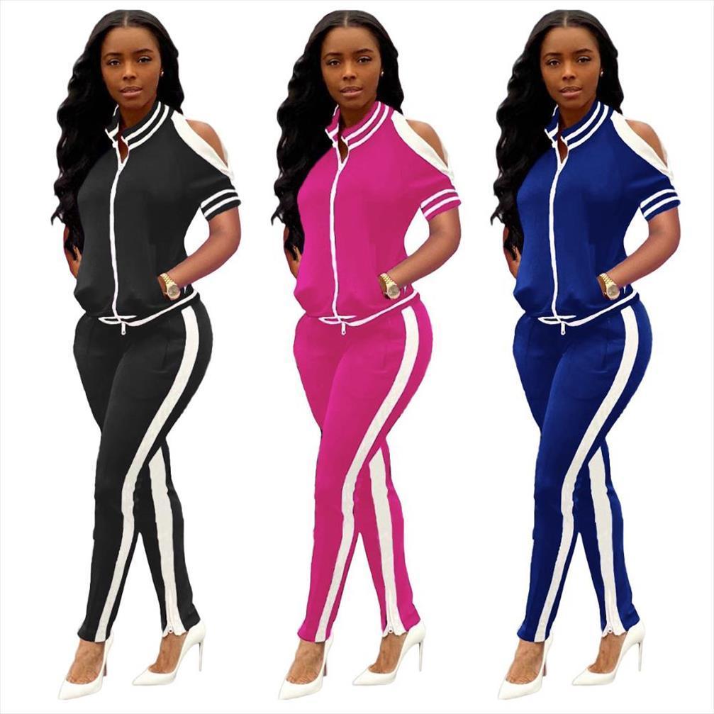 sport patchwork set zipper up womens pants short sleeve jacket sweatpants jogger suit tracksuit matching outfit 2pcs, White
sport patchwork set zipper up womens pants short sleeve jacket sweatpants jogger suit tracksuit matching outfit 2pcs, White