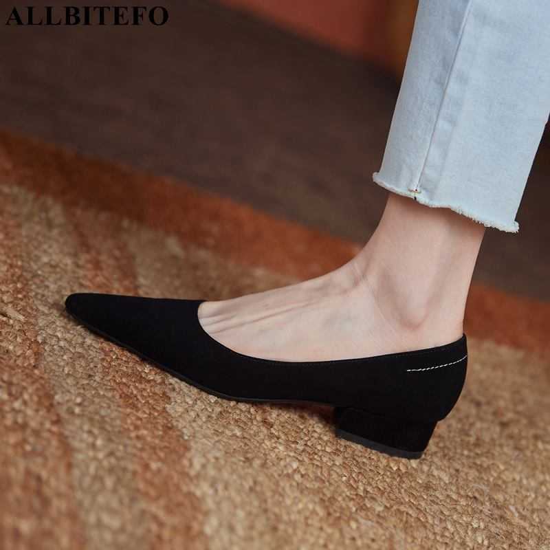 ALLBITEFO High quality full genuine leather low-heeled office ladies shoes thick heels party women shoes zapatos mujer tacon 210611, As picture
ALLBITEFO High quality full genuine leather low-heeled office ladies shoes thick heels party women shoes zapatos mujer tacon 210611, As picture