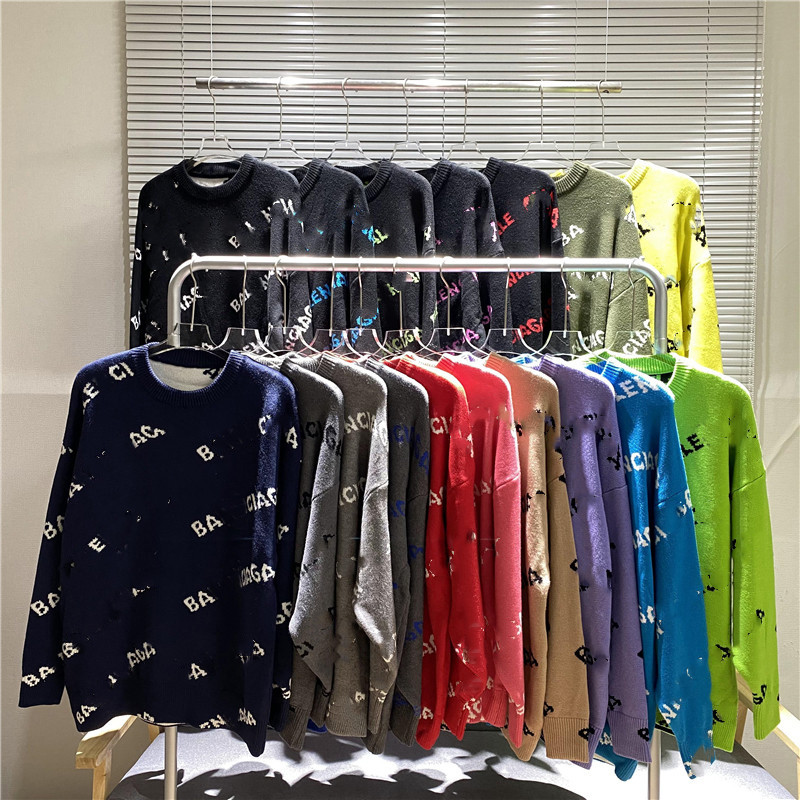 Designer Mens Balenciagas Sweaters Women Long Sleeve Hoodies Senior Classic Leisure Multicolor Autumn Winter Sweater Crewneck Hoody, I need look other product
Designer Mens Balenciagas Sweaters Women Long Sleeve Hoodies Senior Classic Leisure Multicolor Autumn Winter Sweater Crewneck Hoody, I need look other product
