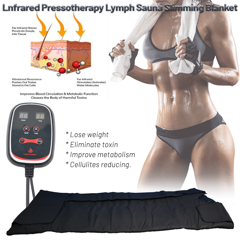 Single Zone Far Infrared Sauna Blanket Lymphatic Drainage Slimming Body Wrap For Home Salon Use
Single Zone Far Infrared Sauna Blanket Lymphatic Drainage Slimming Body Wrap For Home Salon Use