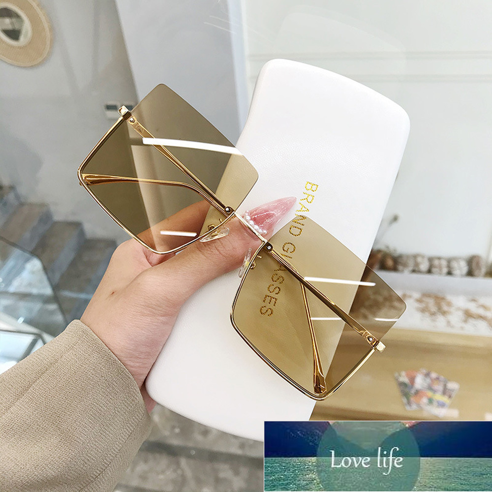 New Fashion Lady Oversize Half Frame Metal Square Sunglasses Women Luxury Eyewear oculos de sol feminino Sun Glasses UV400 Factory price expert design Quality
New Fashion Lady Oversize Half Frame Metal Square Sunglasses Women Luxury Eyewear oculos de sol feminino Sun Glasses UV400 Factory price expert design Quality
