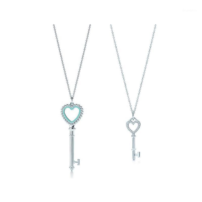 Original Design Silver Jewelry Fashion Key Necklace 925 Pure Cubic Zircon Pendant Chain Chains
Original Design Silver Jewelry Fashion Key Necklace 925 Pure Cubic Zircon Pendant Chain Chains