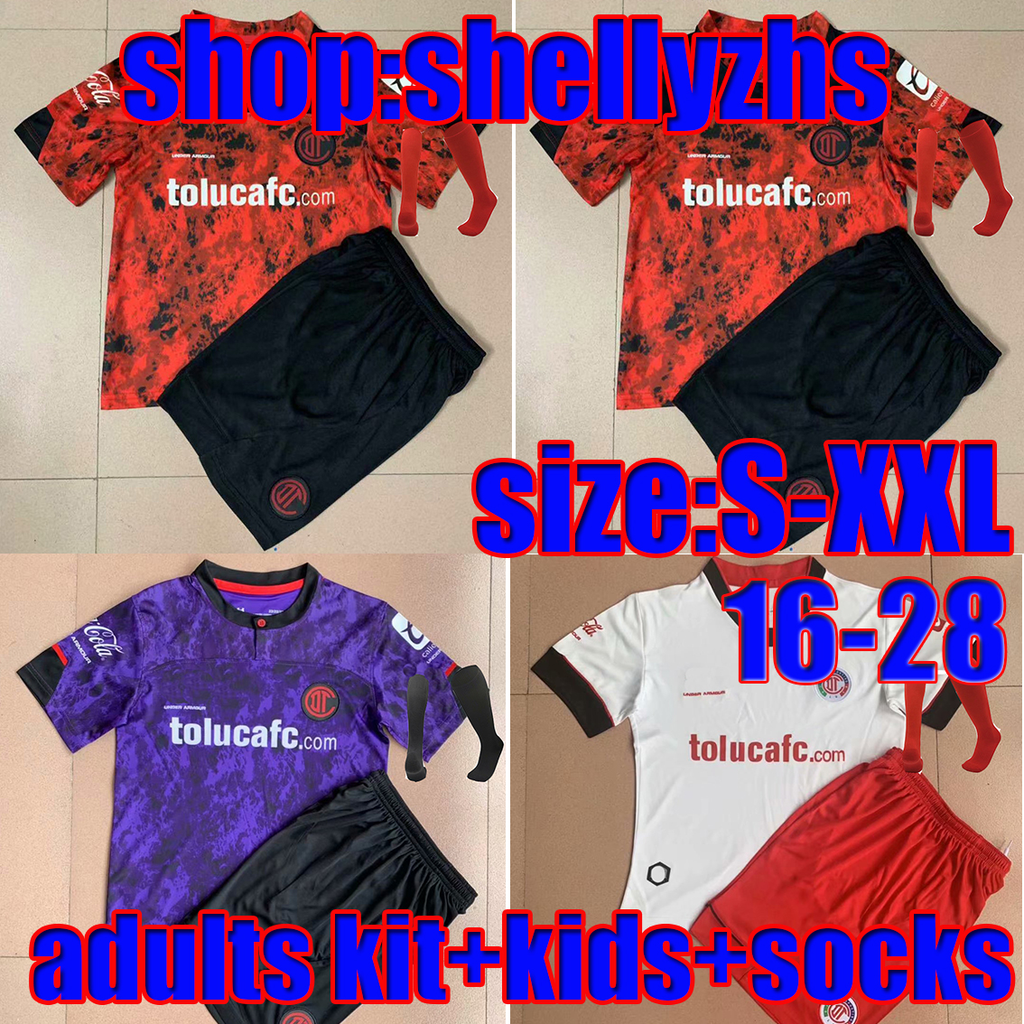 Liga MX soccer jersey TOLUCA adults kit Atlas Pachuca Juárez Mazatlan Puebla San Luis jerseys men full camisetas chándal de Fútbol 20 21 football shirts
Liga MX soccer jersey TOLUCA adults kit Atlas Pachuca Juárez Mazatlan Puebla San Luis jerseys men full camisetas chándal de Fútbol 20 21 football shirts
