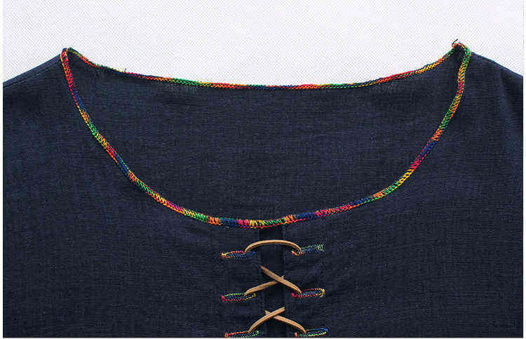 Oversized T Shirt 5xl 6xl Linen Male Big Large O-neck Chinese Style Fat Guy Plus Size Men's Casual Short-sleeve -shirt 211106