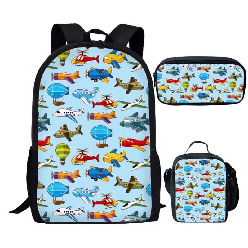 School Bags Cartoon Car Plane Print Sets For Boys Cool Children Kids Schoolbag Middle Student Bookbags Mochila
School Bags Cartoon Car Plane Print Sets For Boys Cool Children Kids Schoolbag Middle Student Bookbags Mochila