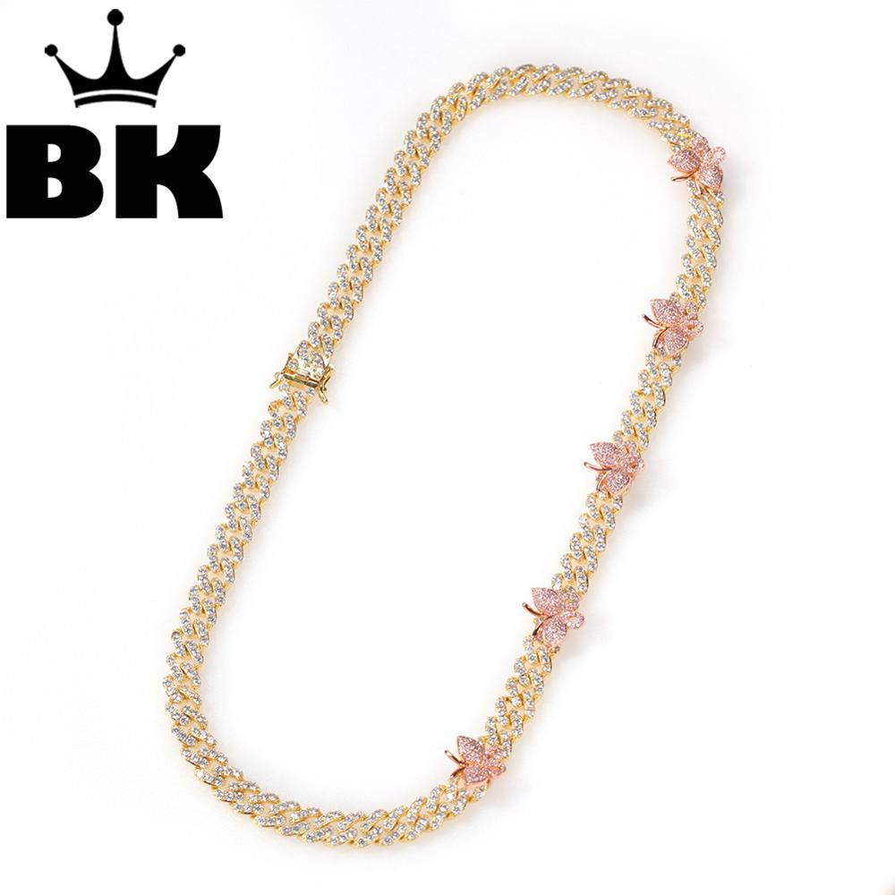 THE BLING KING 9mm Micro Mini Butterfly Cuban CZ Cuban Link Necklaces Chains Luxury Bling Jewelry Fashion Hiphop For Men X0509
THE BLING KING 9mm Micro Mini Butterfly Cuban CZ Cuban Link Necklaces Chains Luxury Bling Jewelry Fashion Hiphop For Men X0509
