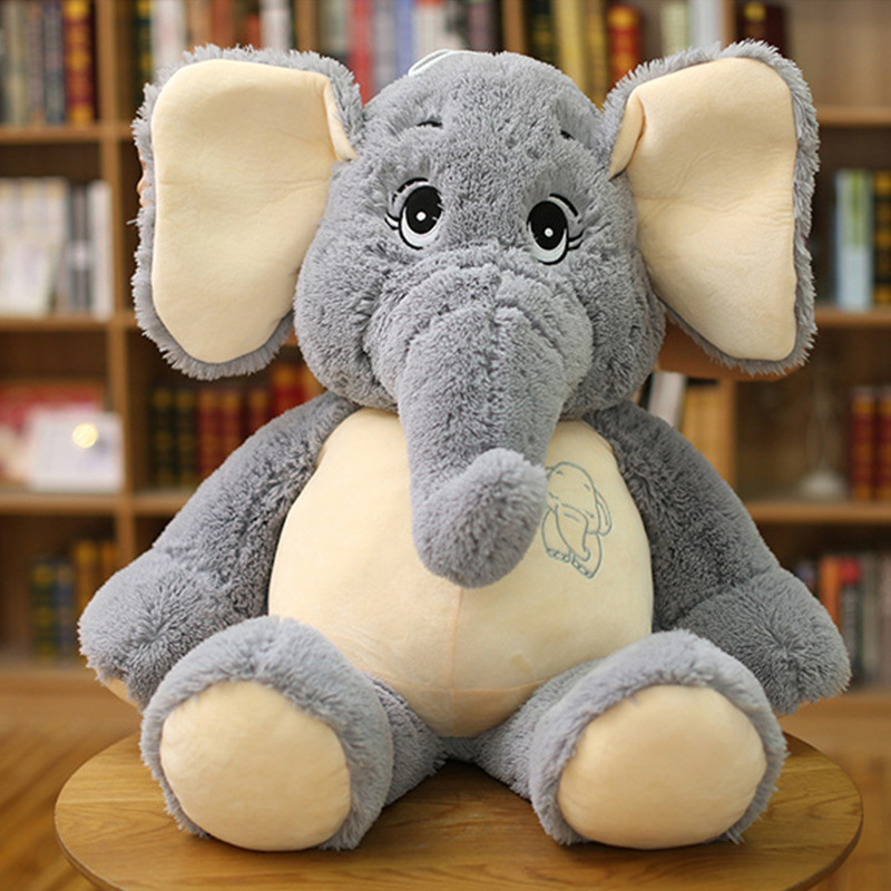 Gentle dream icon large elephant plush doll toy to send girlfriend holiday gifts to accompany the baby to sleep
Gentle dream icon large elephant plush doll toy to send girlfriend holiday gifts to accompany the baby to sleep