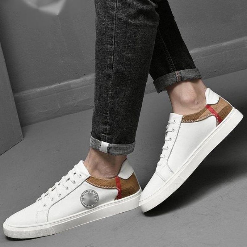 Chaussures Pour Hommes 2021 New Solid Men Shoes Spring Autumn Lace Up Concise Banquet Round Toe PU Leather Classic Comfortable Dress DH560