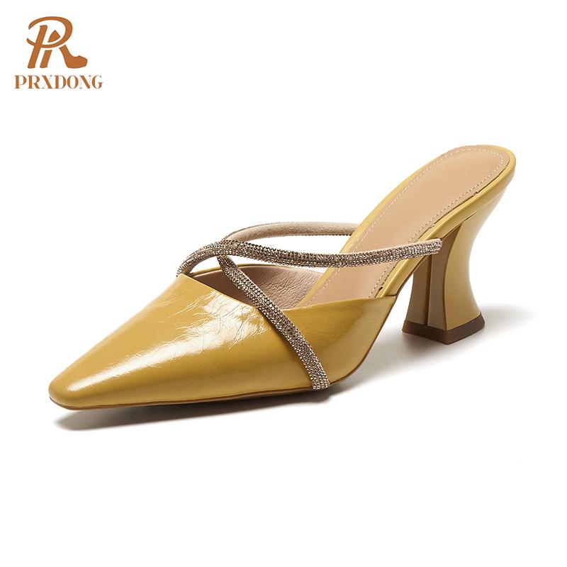 Est Women Sandals Unique High Heels Fashion Summer Party Office Shoes Woman Black Yellow Slipper Big Size 34-42 Dress
Est Women Sandals Unique High Heels Fashion Summer Party Office Shoes Woman Black Yellow Slipper Big Size 34-42 Dress