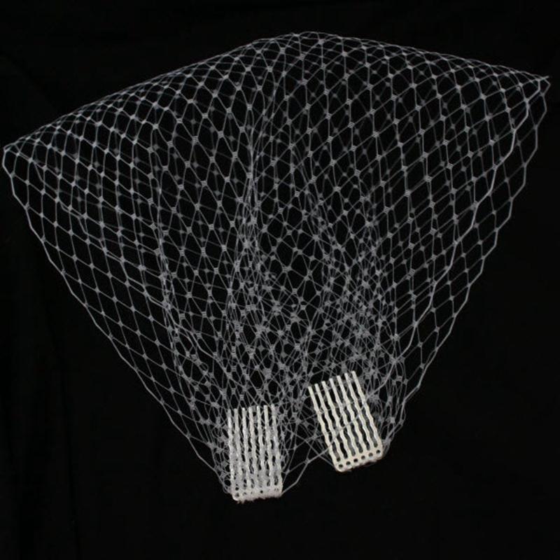 Bridal Veils White/Ivory Birdcage Veil Made With French Netting Handmade Blusher Wedding Day Simpe For The Bride
Bridal Veils White/Ivory Birdcage Veil Made With French Netting Handmade Blusher Wedding Day Simpe For The Bride