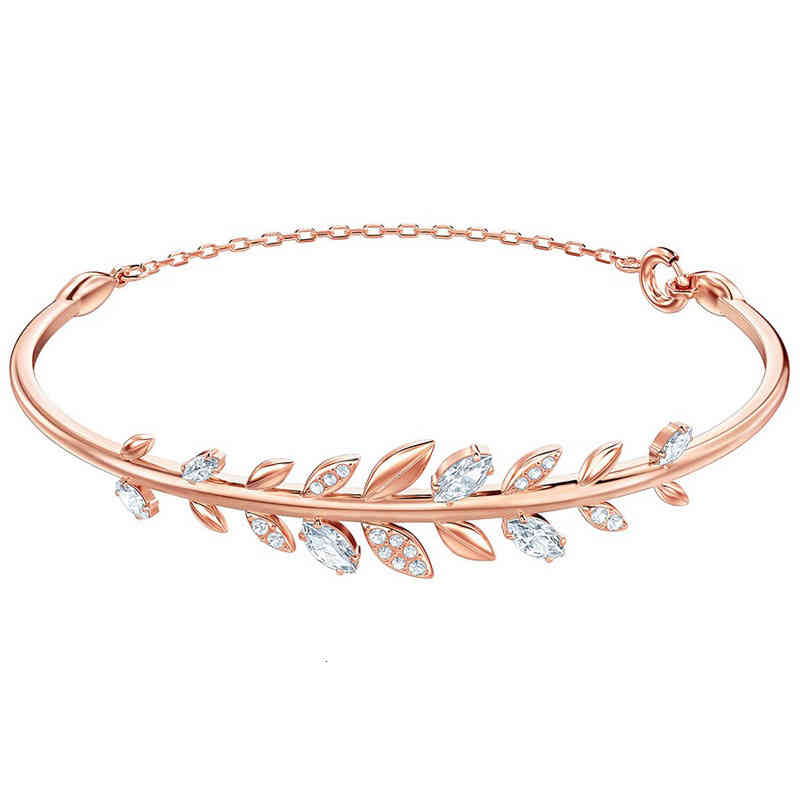 Bangles Bracelets Shijia Autumn Moon Laurel Leaf Bracelet Female Swarovski Element Crystal, Black
Bangles Bracelets Shijia Autumn Moon Laurel Leaf Bracelet Female Swarovski Element Crystal, Black