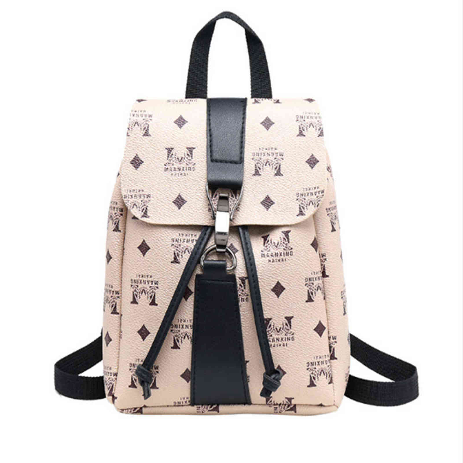 Women's Fashion Small Backpack Lettered Pattern Retro Small Belt Portable Small Mobile Phone Bag Travel Backpack Designer Bags Y1105, Beige
Women's Fashion Small Backpack Lettered Pattern Retro Small Belt Portable Small Mobile Phone Bag Travel Backpack Designer Bags Y1105, Beige