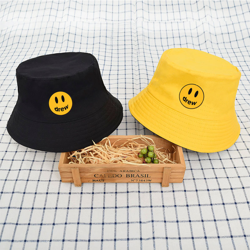 bucket hat Drew smiling face spring and summer fashion fisherman's men's women's, Blue;gray
bucket hat Drew smiling face spring and summer fashion fisherman's men's women's, Blue;gray