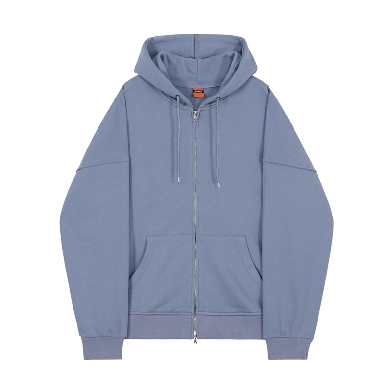 IEFB Korean Hooded Zipper Sweatshirts Style Jackets Men's Loose Sports Clothing Spring Fashion Loose Big Size 9Y6281 210524