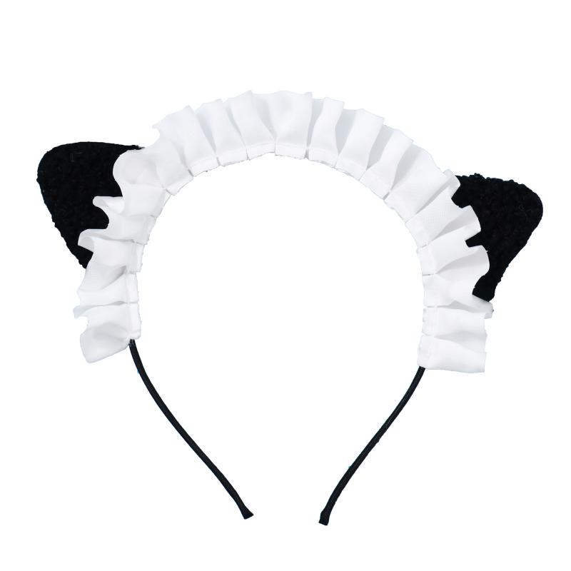 Hair Accessories Cute Cat Ears Hoop Women Japanese Anime Maid Headband Kawaii Ruffled Ribbon Lace Hairhoop Cosplay Naughty
Hair Accessories Cute Cat Ears Hoop Women Japanese Anime Maid Headband Kawaii Ruffled Ribbon Lace Hairhoop Cosplay Naughty
