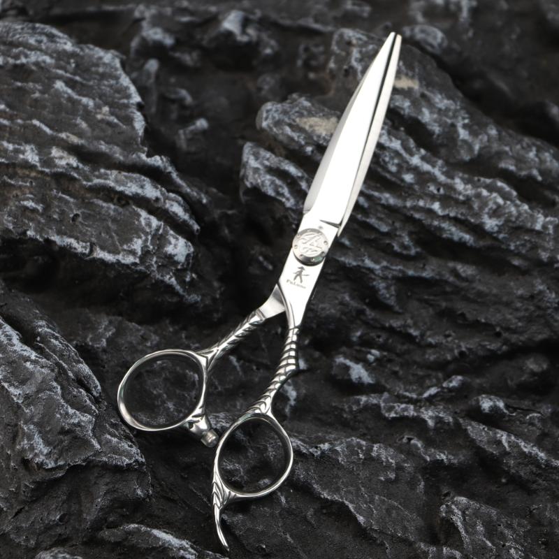 Hair Scissors Fnlune 5.5 6.0 Professional Hairdressing Salon Barber Accessories Haircut Machine Thinning Shear Hairdresser'S