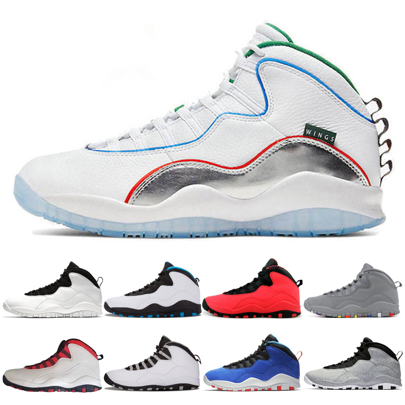 10s Basketball Shoes Mens Trainers 10 Wings White Cement Cool Grey Orlando Blue GS Fusion Red outdoor sport sneakers
10s Basketball Shoes Mens Trainers 10 Wings White Cement Cool Grey Orlando Blue GS Fusion Red outdoor sport sneakers