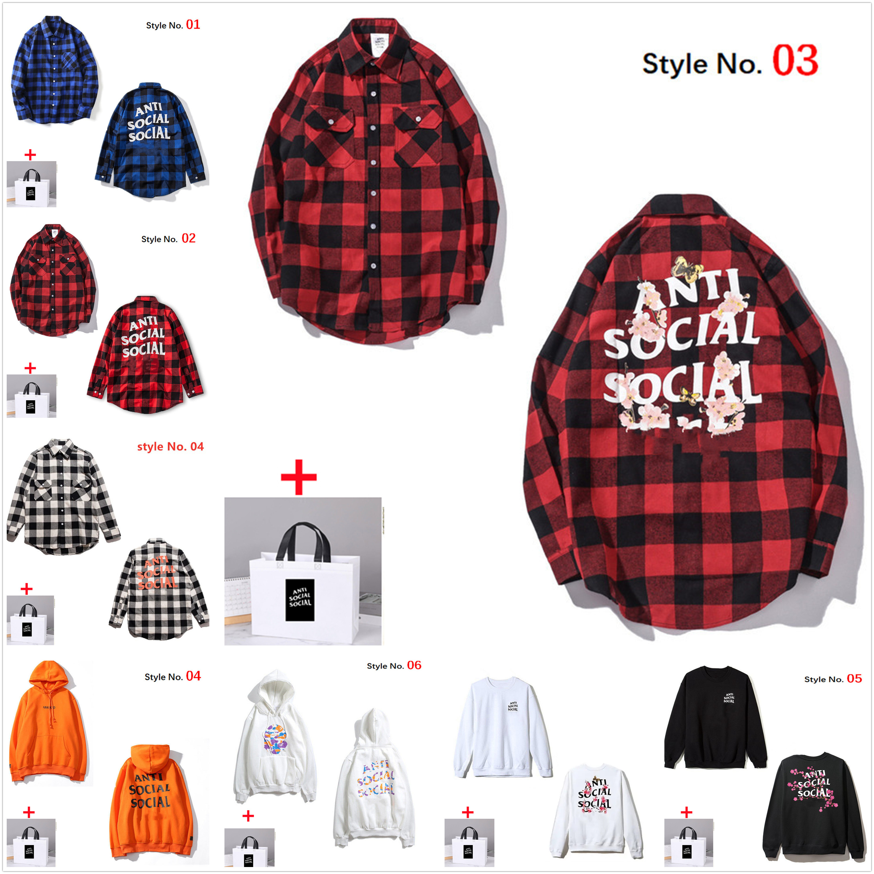 Men Casual Shirts Women Long Sleeve High Quality Shirt Printed Letter printing Hip Hop Style Clothes Bring tote bag, White;black
Men Casual Shirts Women Long Sleeve High Quality Shirt Printed Letter printing Hip Hop Style Clothes Bring tote bag, White;black