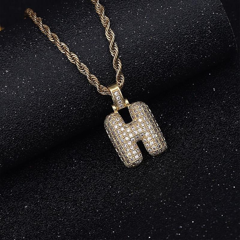 Pendant Necklaces Fashion Letters Necklace Custom Name Bubble Charm For Men And Women Cubic Zircon Hip Hop Jewelry Gift
Pendant Necklaces Fashion Letters Necklace Custom Name Bubble Charm For Men And Women Cubic Zircon Hip Hop Jewelry Gift