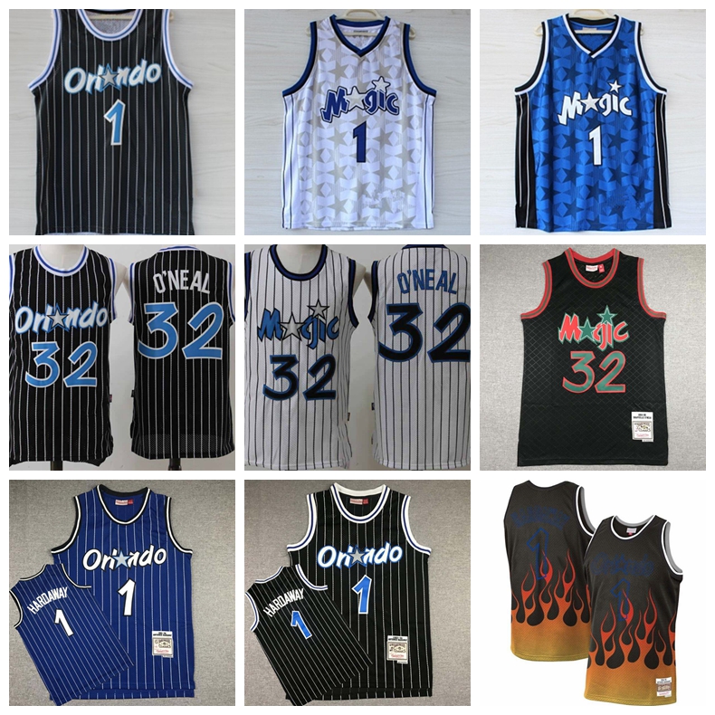 Basketball Jersey Men Orlando's Magic's Penny Hardaway Tracy McGrady Shaquille O'Neal mitchell ness The Swing Man Sewed and E, Black;red
Basketball Jersey Men Orlando's Magic's Penny Hardaway Tracy McGrady Shaquille O'Neal mitchell ness The Swing Man Sewed and E, Black;red