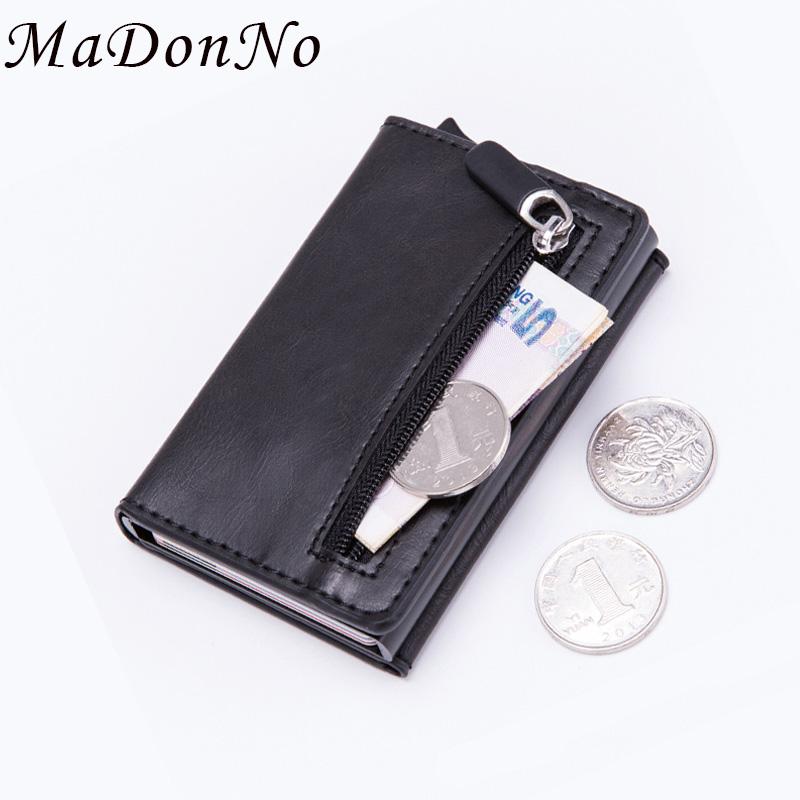 Wallets Rfid Small Card Men Wallet Vintage Leather Black Slim Mini Metal Trifold Money Bag Male Coin Purse Walet Vallet
Wallets Rfid Small Card Men Wallet Vintage Leather Black Slim Mini Metal Trifold Money Bag Male Coin Purse Walet Vallet