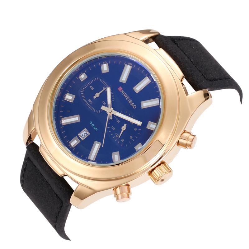 Wristwatches Brand Watches Men Sport Quartz Clock Gift Waterproof Leather Army Military Business Multifunction Chronograph Wrist Watch
Wristwatches Brand Watches Men Sport Quartz Clock Gift Waterproof Leather Army Military Business Multifunction Chronograph Wrist Watch