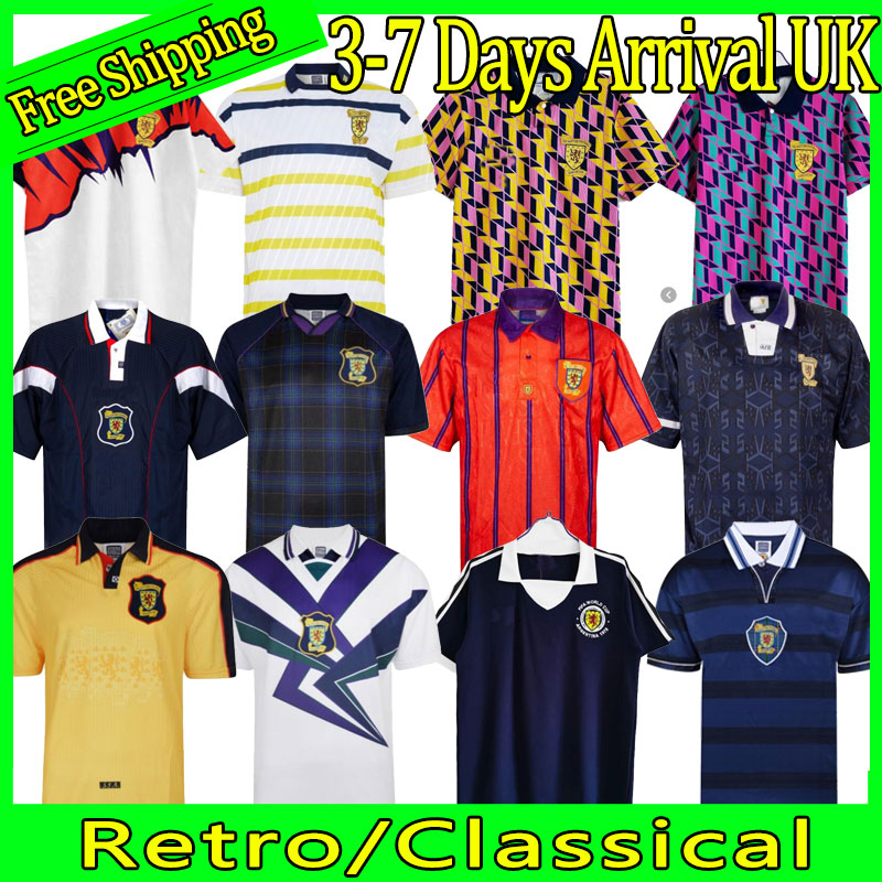 1988 1989 1990 1991 1978 Scotland Retro Alba Soccer jersey HOME 1998 1999 1993 1994 International McCOIST AWAY McAllister 1996 classic Vinta, Black;yellow
1988 1989 1990 1991 1978 Scotland Retro Alba Soccer jersey HOME 1998 1999 1993 1994 International McCOIST AWAY McAllister 1996 classic Vinta, Black;yellow