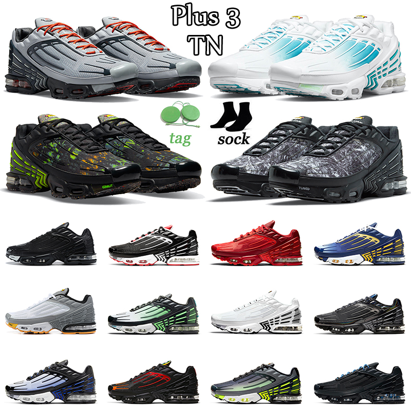 Hotsale TN Plus 3 Running Shoes TNS Men Triple White Black Iridescent Ghost Green Aqua Graphic Prints Laser Blue Multi-Symbol Mens Women Trainers Sports Sneakers, Item #1
Hotsale TN Plus 3 Running Shoes TNS Men Triple White Black Iridescent Ghost Green Aqua Graphic Prints Laser Blue Multi-Symbol Mens Women Trainers Sports Sneakers, Item #1