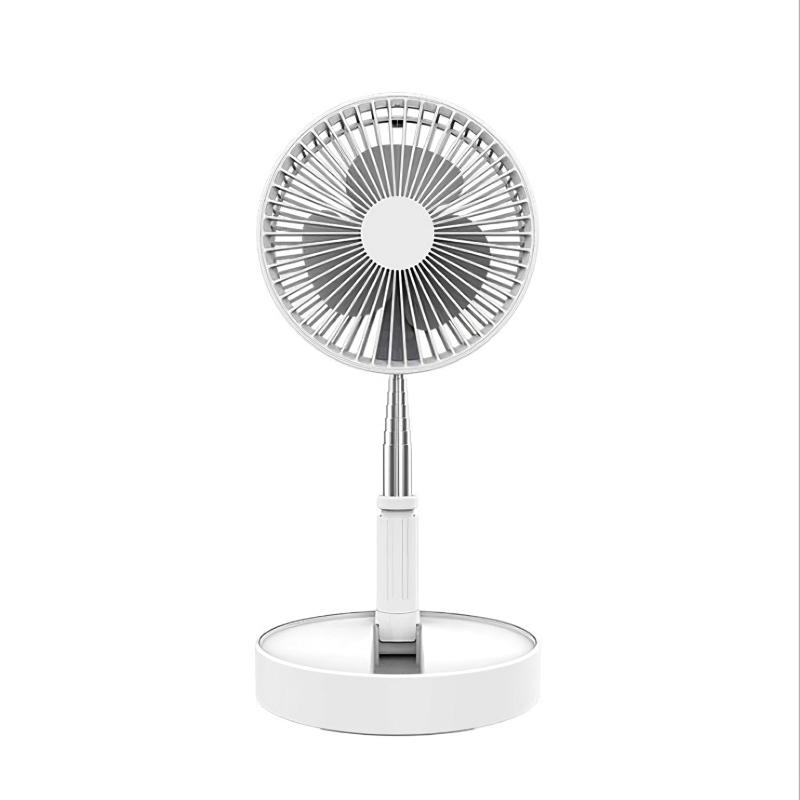 Rechargeable USB Fans Portable Clamp Fan 180 Degree Rotating Ventilator Air Cooler Desktop For Home Office Party Favor