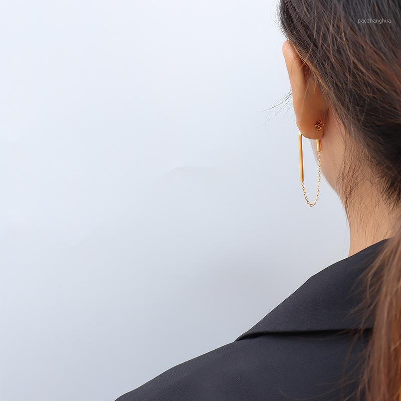 European And American Ins Chain U-shaped Earrings Female Titanium Steel 18k Gold Year 2022 Ear Dangle & Chandelier, Silver
European And American Ins Chain U-shaped Earrings Female Titanium Steel 18k Gold Year 2022 Ear Dangle & Chandelier, Silver