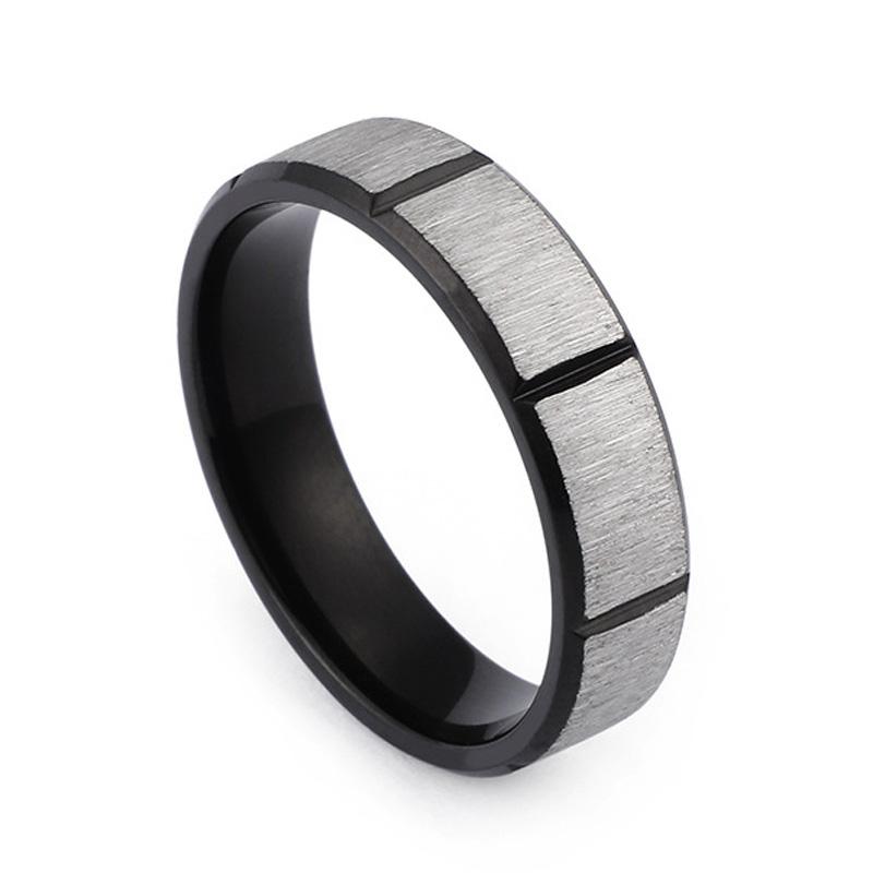 Wedding Rings 6mm Bands Ring For Men Black Stainless Steel Male Anel Stylish Alliance Jewelry
Wedding Rings 6mm Bands Ring For Men Black Stainless Steel Male Anel Stylish Alliance Jewelry