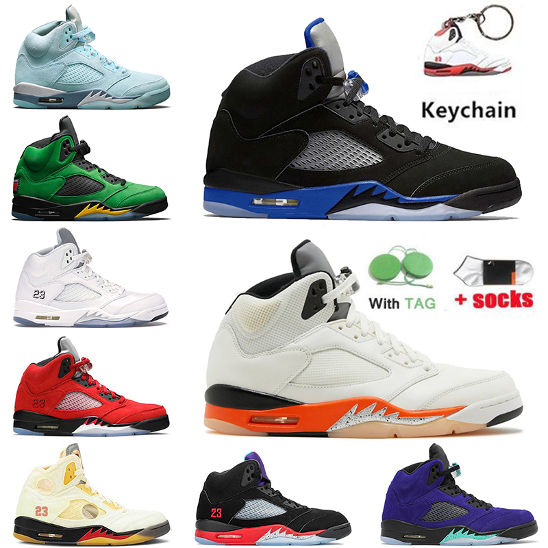 With Socks JUMPMAN 5 5s Mens Basketball Shoes Shattered Backboard Bluebird Green Bean Raging Bull Trainers Florida Gators Oregon Ducks Jade Horizon Oreo Sneakers, A30 red suede 36-47
With Socks JUMPMAN 5 5s Mens Basketball Shoes Shattered Backboard Bluebird Green Bean Raging Bull Trainers Florida Gators Oregon Ducks Jade Horizon Oreo Sneakers, A30 red suede 36-47