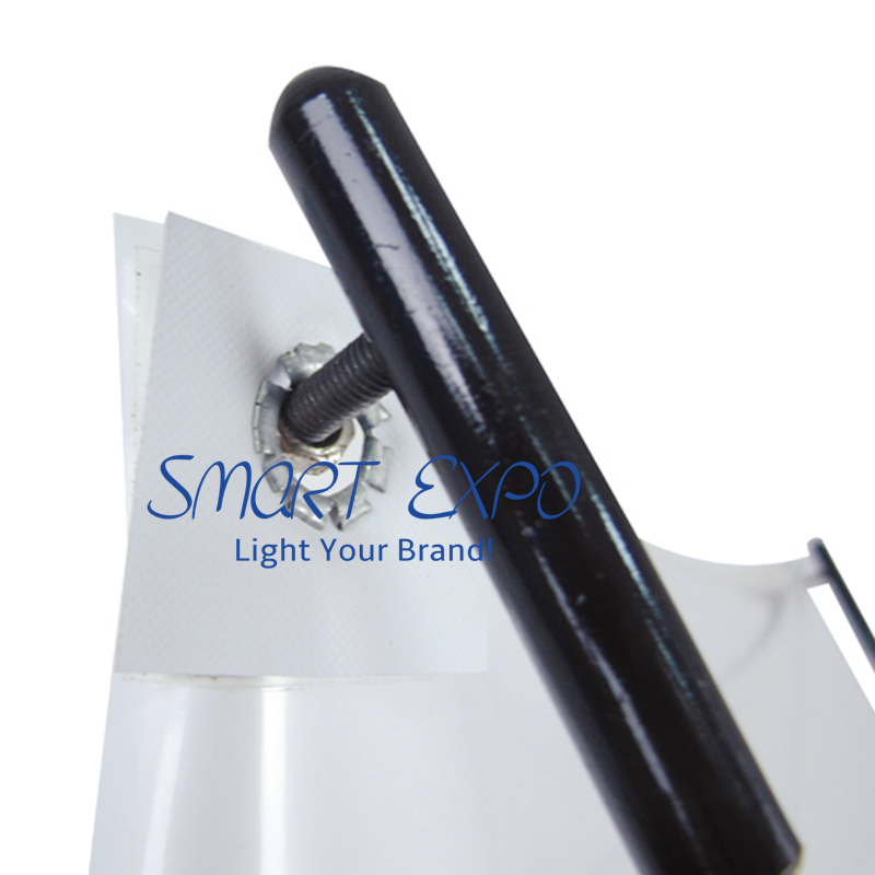 X Banner Stand Lightweight Advertising Display Equipment with PVC Printing Portable Carry Bag