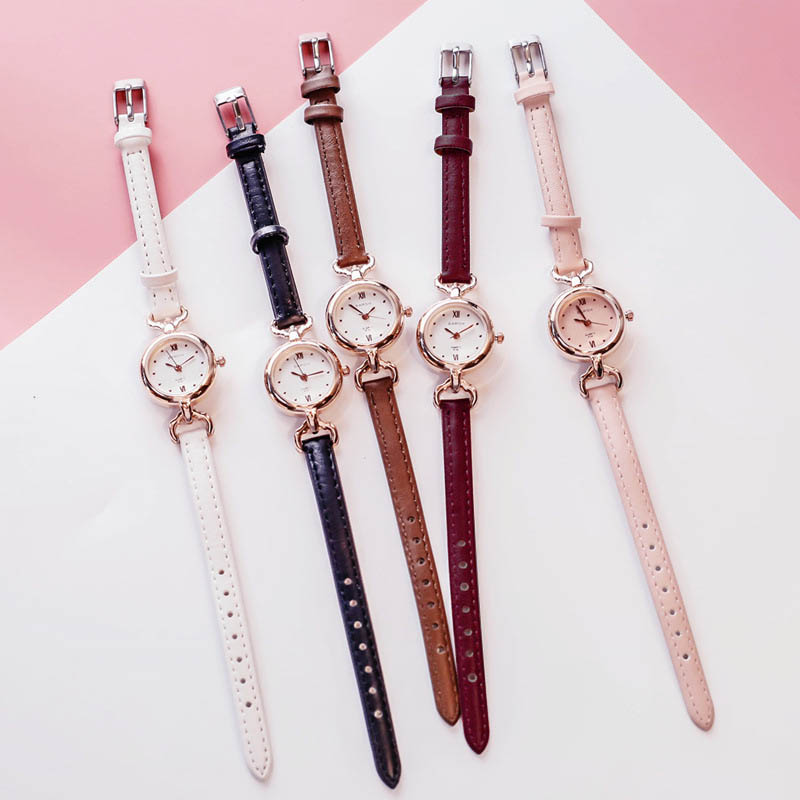 Women Girl Simple Quartz Wrist Watch PU Leather Strap Mini Thin Dial Watches C66, Coffee
Women Girl Simple Quartz Wrist Watch PU Leather Strap Mini Thin Dial Watches C66, Coffee